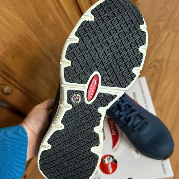 Skechers Work Arch Fit Men’s Shoes 9W - Picture 7 of 10